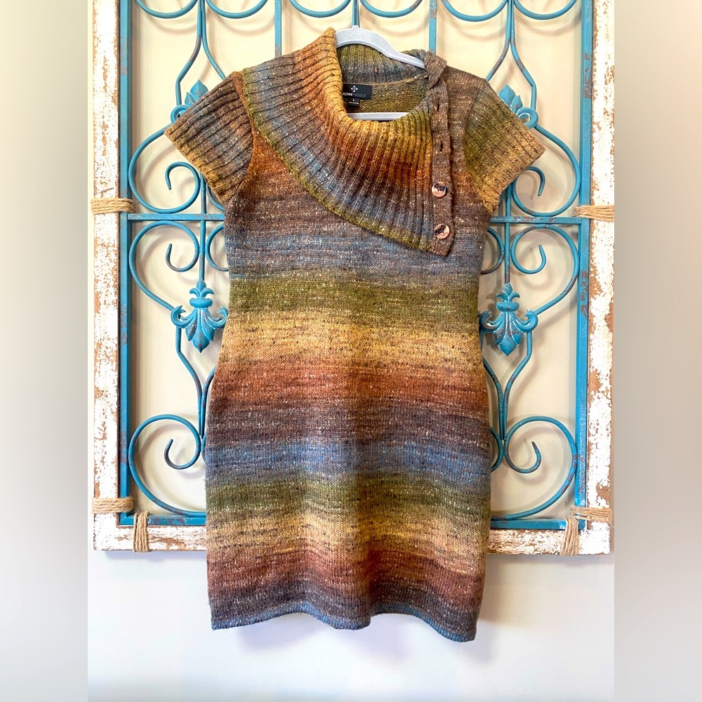Knit sweater dress perfect for a cute winter outfit!